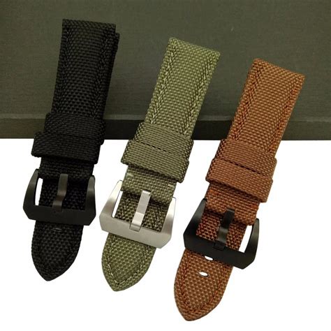 panerai 24mm nylon|Panerai watch straps.